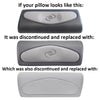 Caldera Spas® Lounge Pillow / Headrest 2002-2010 (Fits Utopia, Paradise, Highland, C-Series) - Solid Gray