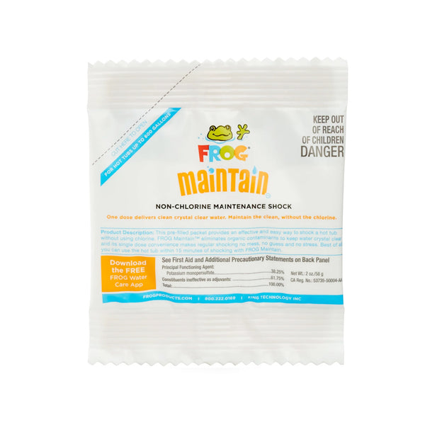 Spa Frog Maintain® Oxidizer Packet 2 oz - Non-Chlorine Shock for Frog Systems - item #01-14-6132