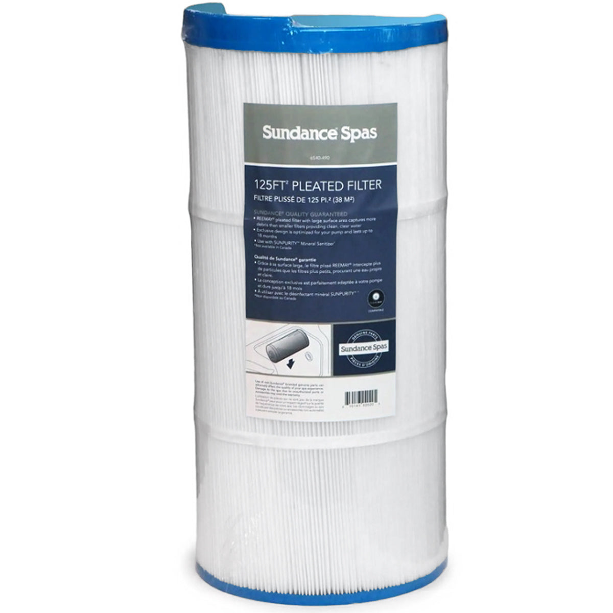Sundance® Spas 125 Sq Ft. Hot Tub Filter - Blue Ends - part # 6540-490