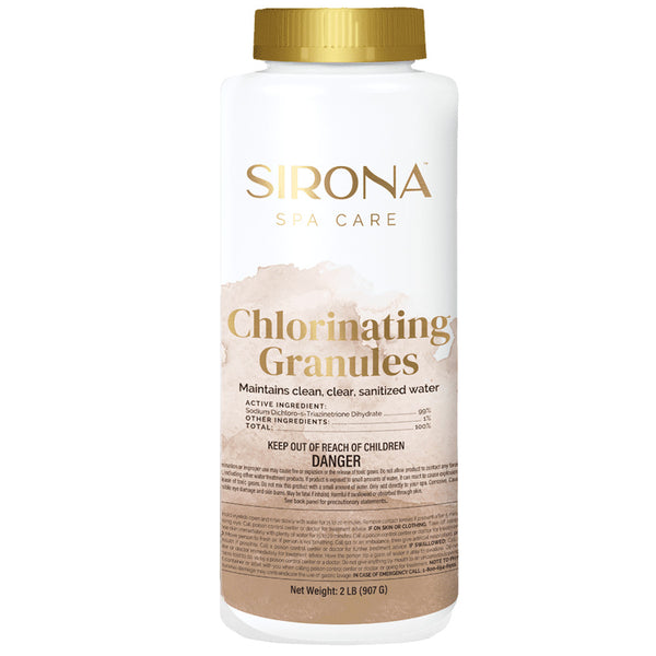 Sirona™ Chlorinating Granules 2 lbs - hot tub chlorine