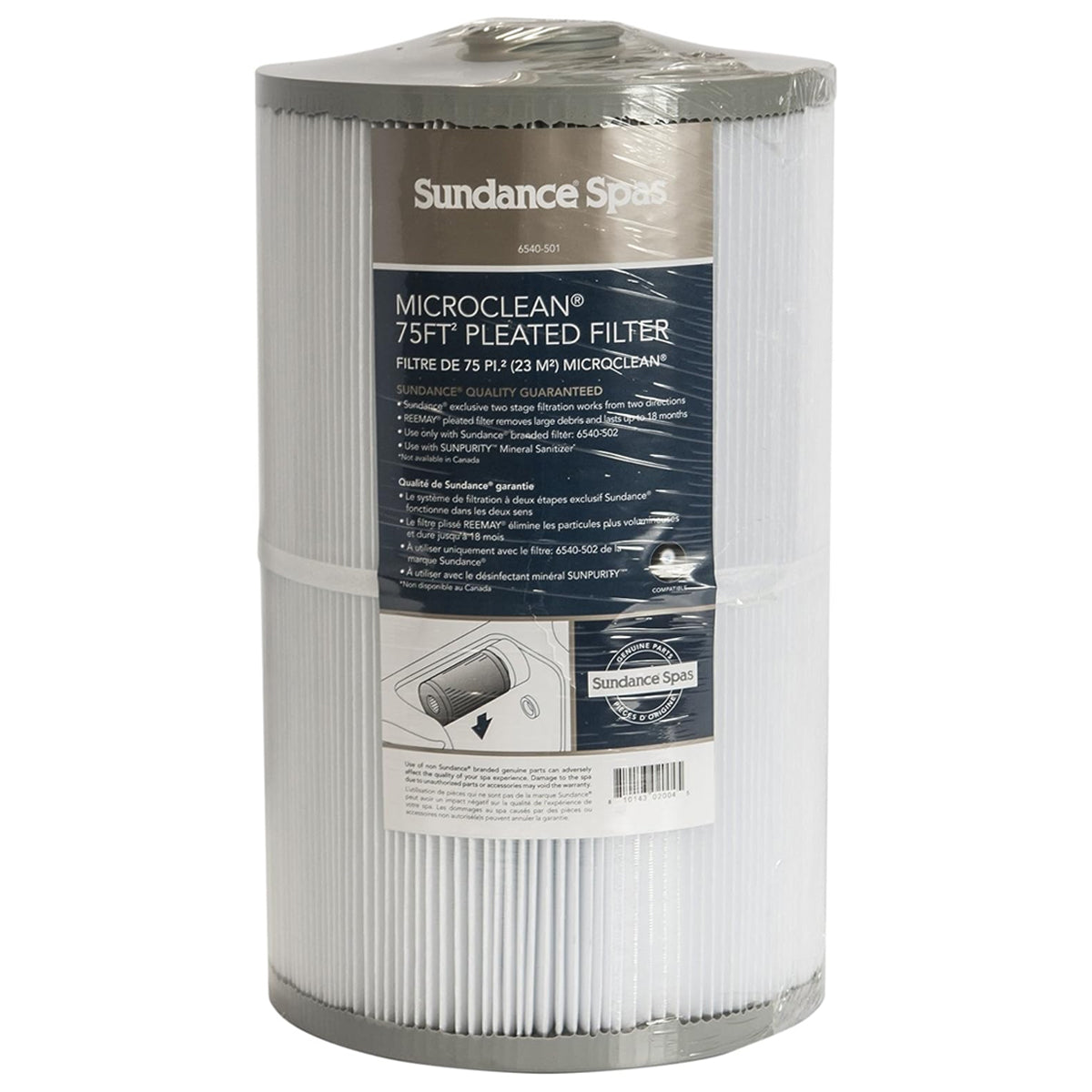 Sundance® Spas MicroClean® 75 Sq Ft. Hot Tub Filter #6540-501