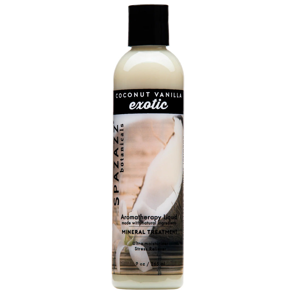 Coconut Vanilla Enlighten Elixir - Spazazz® Spa Aromatherapy Liquid 9 fl.oz - hot tub aromatherapy