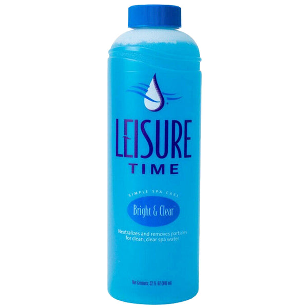 Leisure Time®  Bright & Clear Water Clarifier for Hot Tubs and Spas 32 fl.oz - part #LT A