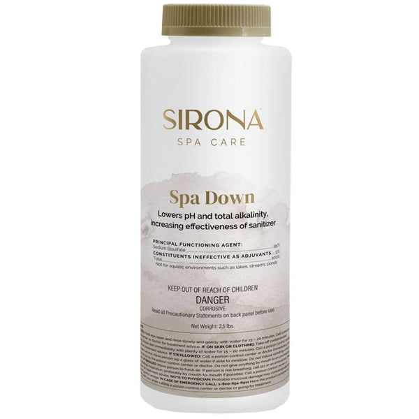 Sirona™ Spa Down 2.5 lbs - pH and Alkalinity Decreaser