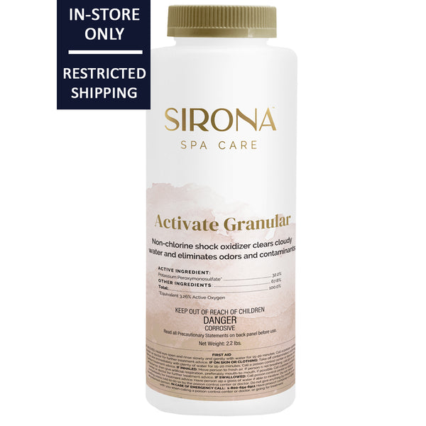 Sirona™ Activate Granular Oxidizer 2.2 lbs - part # 82140    