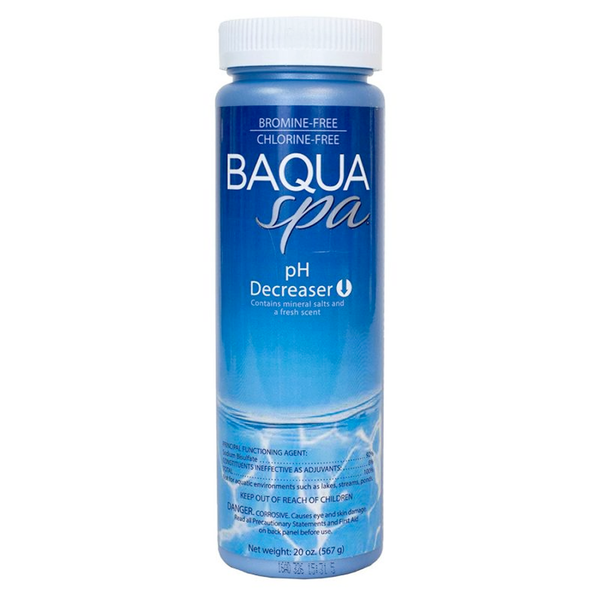 BAQUA Spa® pH Decreaser for hot tubs and spas