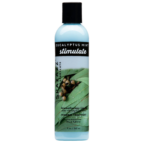 Eucalyptus Mint Stimulate Elixir - Spazazz® Spa Aromatherapy Liquid 9 fl.oz - hot tub aromatherapy