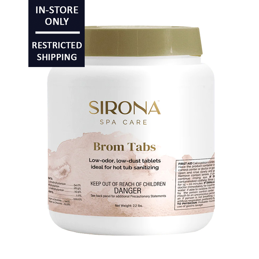 Sirona™ Brom Tabs 2.2 lbs - Bromine Tabs for Hot Tub Bromine Floater 