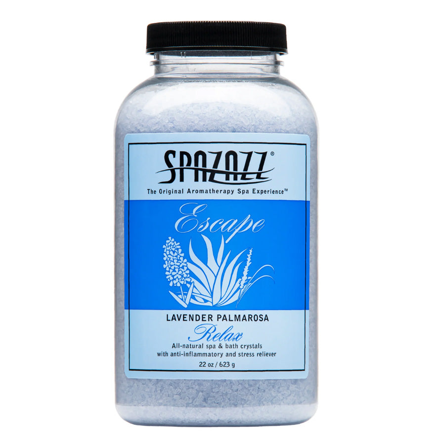 Lavender Palmarosa Relax - Spazazz® Spa Aromatherapy Crystals 22 oz - hot tub aromatherapy