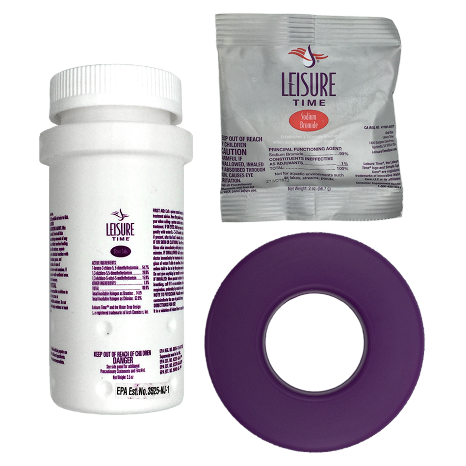 Leisure Time® Bromine Start Up Kit for Inflatable Hot Tubs - While Supplies Last