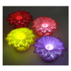 Essentials Floating LED Light-Up Flower for Hot Tubs, Spas, Pools & Bath - 4 Color Options - Purple, Yellow, Pink, Red