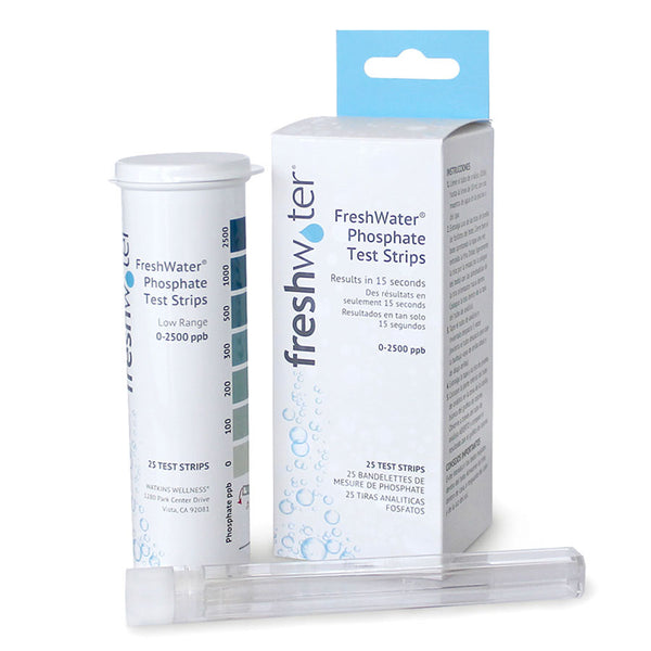Freshwater™ Phosphate Test Strips - test for phosphates in hot tub water - part #80093