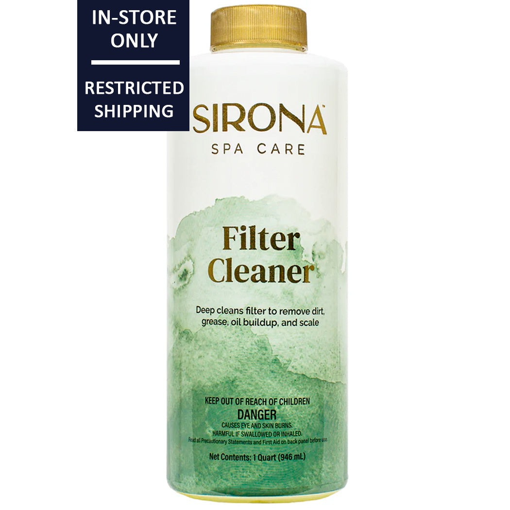 Sirona™ Filter Cleaner 16 fl.oz - hot tub soak filter cleaner