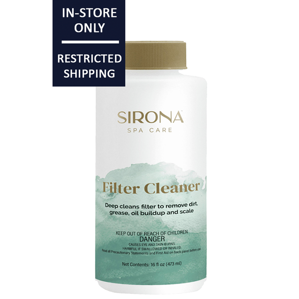 Sirona™ Filter Cleaner 16 fl.oz - hot tub soak filter cleaner