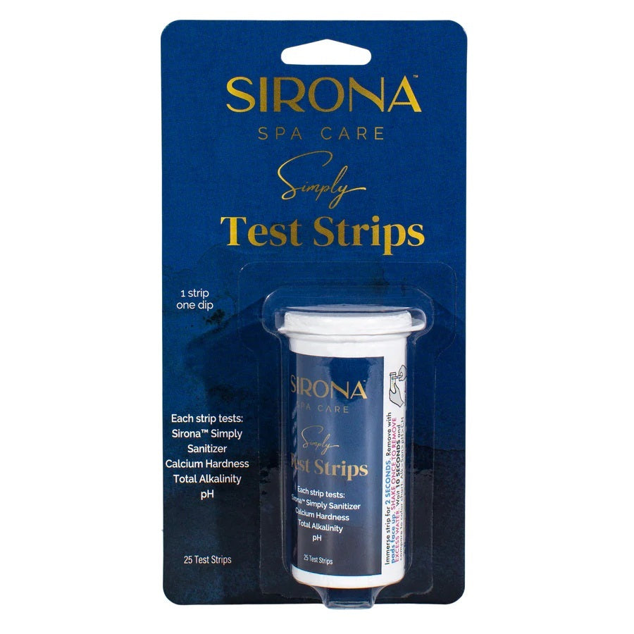 Sirona™ Simply Test Strips (25 count) *For Baqua Spa