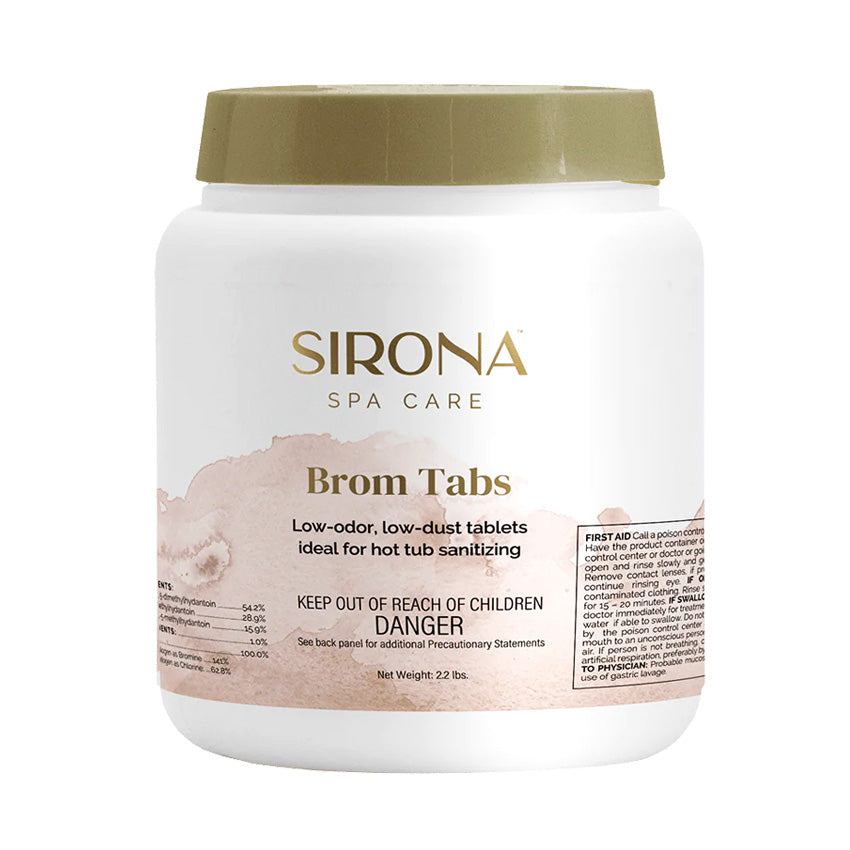 Sirona™ Brom Tabs 2.2 lbs - Bromine Tabs for Hot Tub Bromine Floater Systems