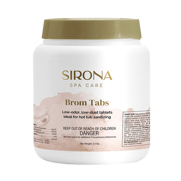 Sirona™ Brom Tabs 2.2 lbs - Bromine Tabs for Hot Tub Bromine Floater Systems