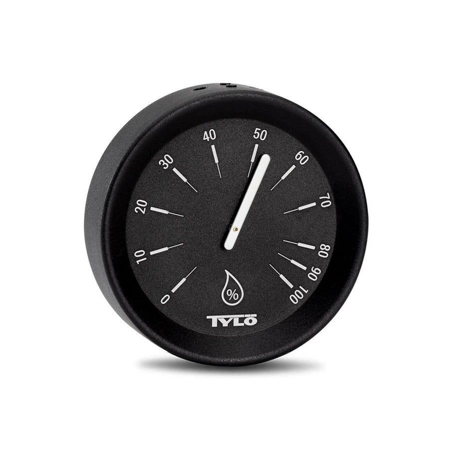 Tylö Brilliant Sauna Humidity Hygrometer - Matte Black