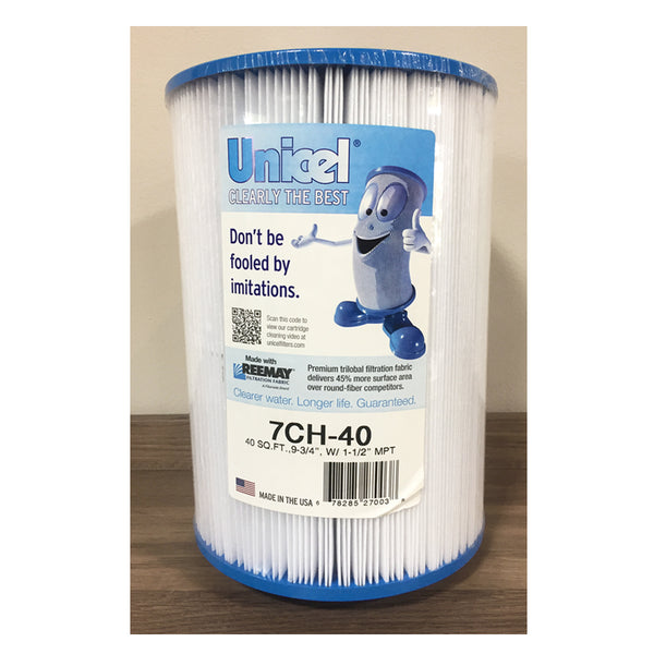 Unicel 7CH-40 Hot Tub Filter 40 Sq Ft. - Fits Coleman & Vita Spas Hot Tubs