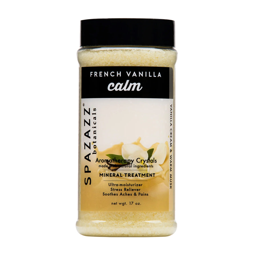 French Vanilla Calm - Spazazz® Spa Aromatherapy Crystals 17 oz - hot tub aromatherapy