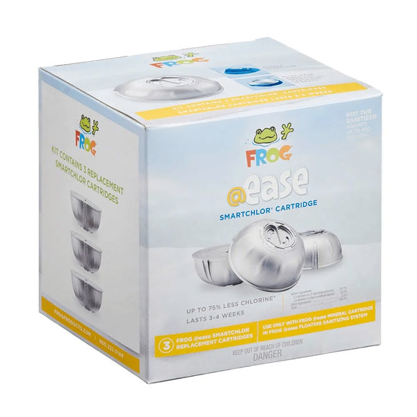 Frog Spring Replacement FROG @ease SmartChlor® Replacement Cartridge 3pk - for Frog Hot Tub Fl ...