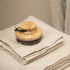 Rento Body Brush Wet/Dry to stimulate circulation and exfoliate. Personal care product, sauna personal care, sauna accessory, dry skin brushing