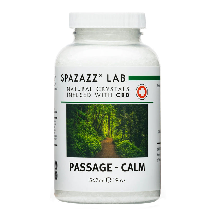 Spazazz® Lab CBD Passage-Calm Aromatherapy Crystals 19 oz - hot tub aromatherapy