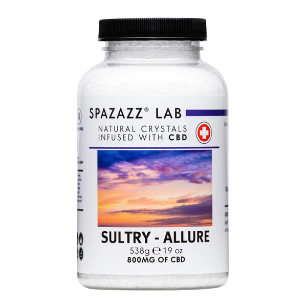 Spazazz® Lab CBD Sultry-Allure Aromatherapy Crystals 19 oz - hot tub aromatherapy