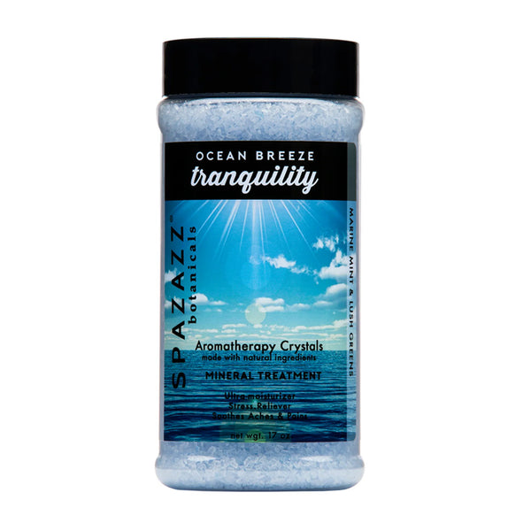 Ocean Breeze Tranquility - Spazazz® Spa Aromatherapy Crystals 17 oz - hot tub aromatherapy