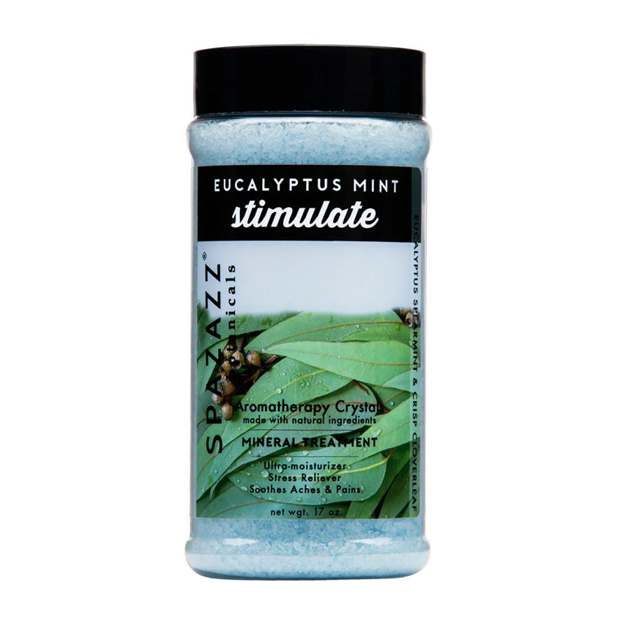 Eucalyptus Mint Stimulate - Spazazz® Spa Aromatherapy Crystals 17 oz